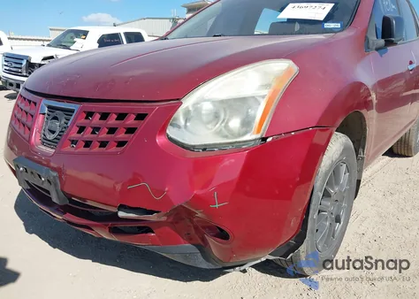 2010 Nissan Rogue S из США, поврежденный, VIN JN8AS5MT2AW017529